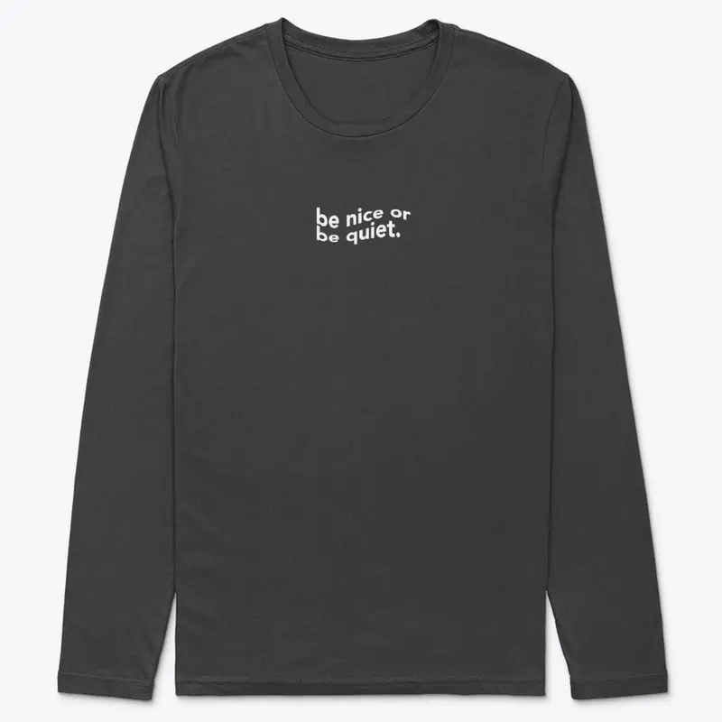 be nice of be quiet wavy (black)