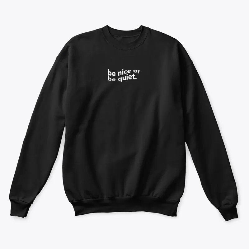 be nice of be quiet wavy (black)